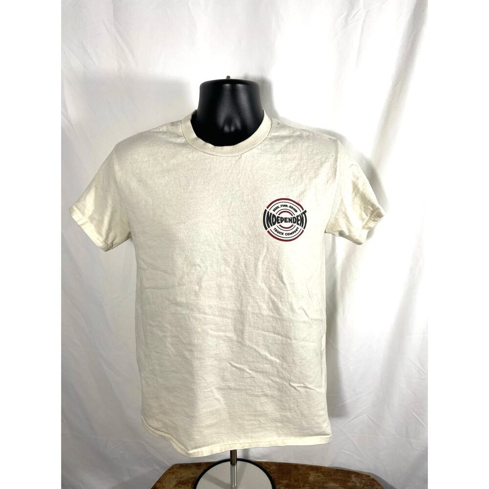 Independent Truck Co Logo T-Shirt Cream Small